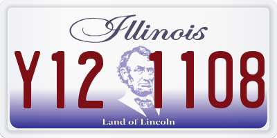 IL license plate Y121108