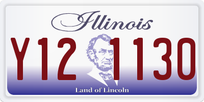 IL license plate Y121130
