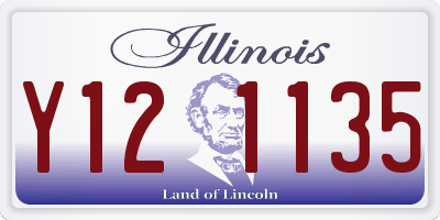 IL license plate Y121135