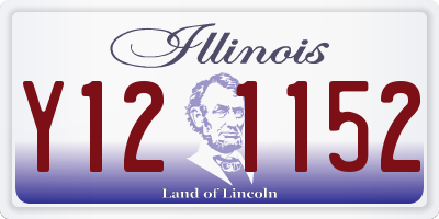 IL license plate Y121152
