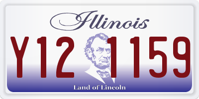 IL license plate Y121159