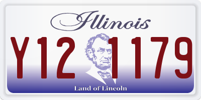 IL license plate Y121179