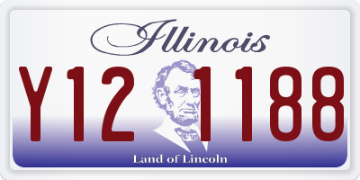 IL license plate Y121188
