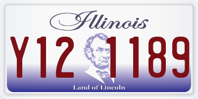 IL license plate Y121189