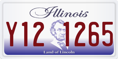 IL license plate Y121265