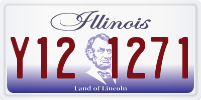 IL license plate Y121271