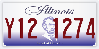 IL license plate Y121274