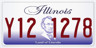 IL license plate Y121278