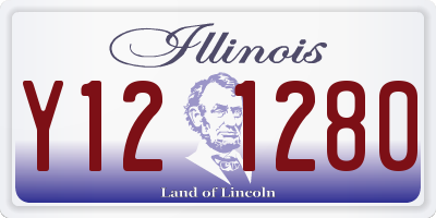 IL license plate Y121280