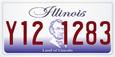 IL license plate Y121283