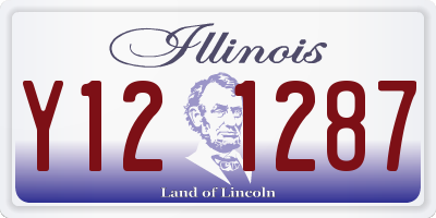 IL license plate Y121287