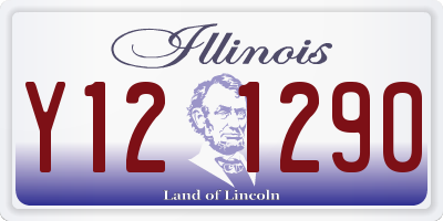 IL license plate Y121290