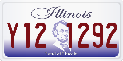 IL license plate Y121292