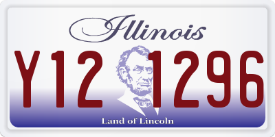 IL license plate Y121296