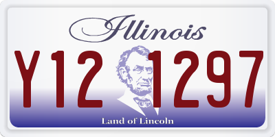 IL license plate Y121297