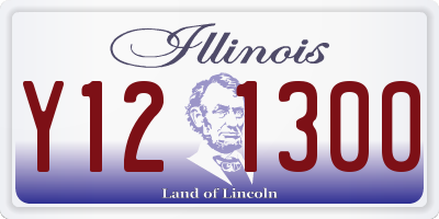 IL license plate Y121300