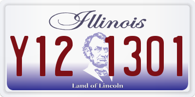 IL license plate Y121301