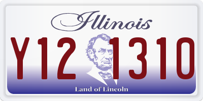 IL license plate Y121310