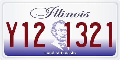 IL license plate Y121321
