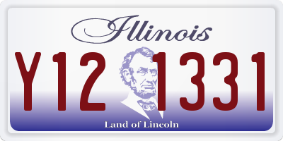 IL license plate Y121331