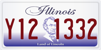 IL license plate Y121332