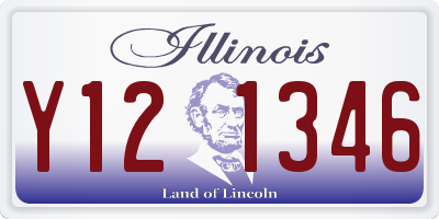 IL license plate Y121346