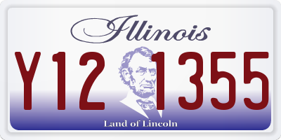 IL license plate Y121355