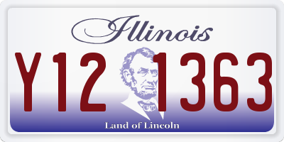 IL license plate Y121363