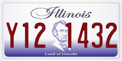 IL license plate Y121432