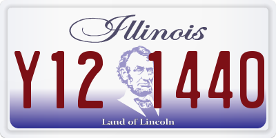IL license plate Y121440