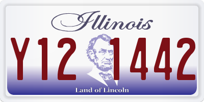 IL license plate Y121442