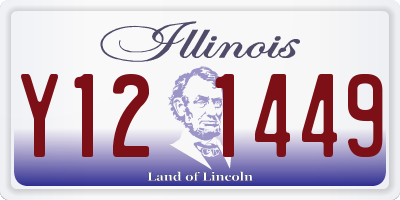 IL license plate Y121449