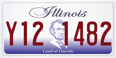 IL license plate Y121482