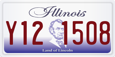 IL license plate Y121508