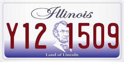 IL license plate Y121509