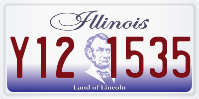IL license plate Y121535