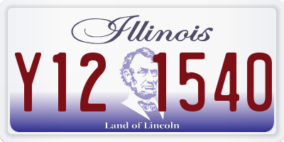 IL license plate Y121540