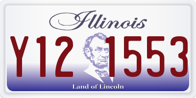 IL license plate Y121553