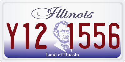 IL license plate Y121556