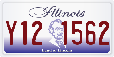 IL license plate Y121562