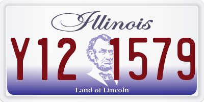 IL license plate Y121579