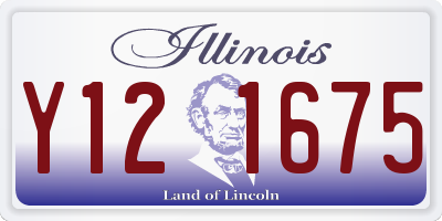 IL license plate Y121675