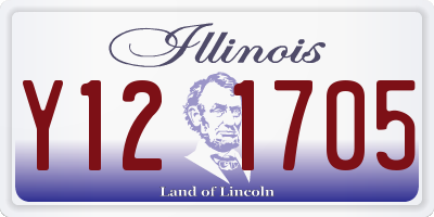 IL license plate Y121705