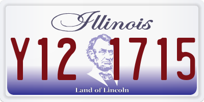 IL license plate Y121715