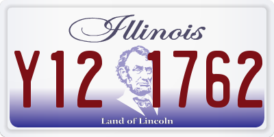 IL license plate Y121762