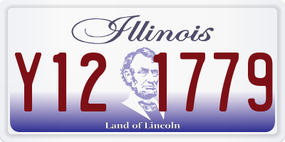 IL license plate Y121779