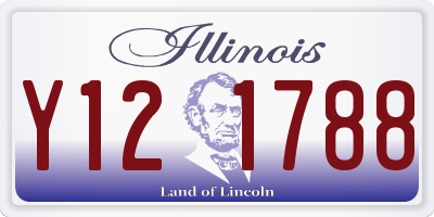 IL license plate Y121788