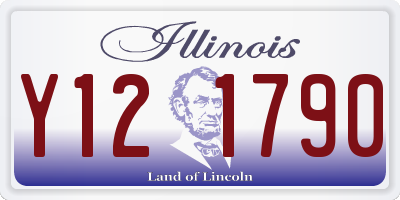 IL license plate Y121790