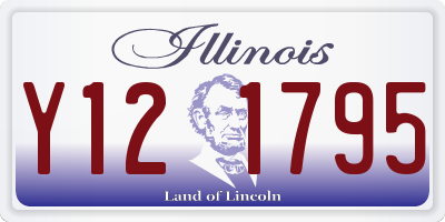 IL license plate Y121795