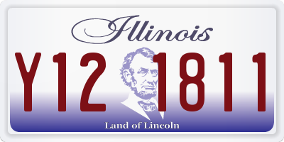 IL license plate Y121811
